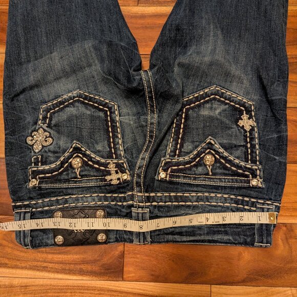 MISS ME BOOT CUT JEANS SIZE 28 - Picture 4 of 14